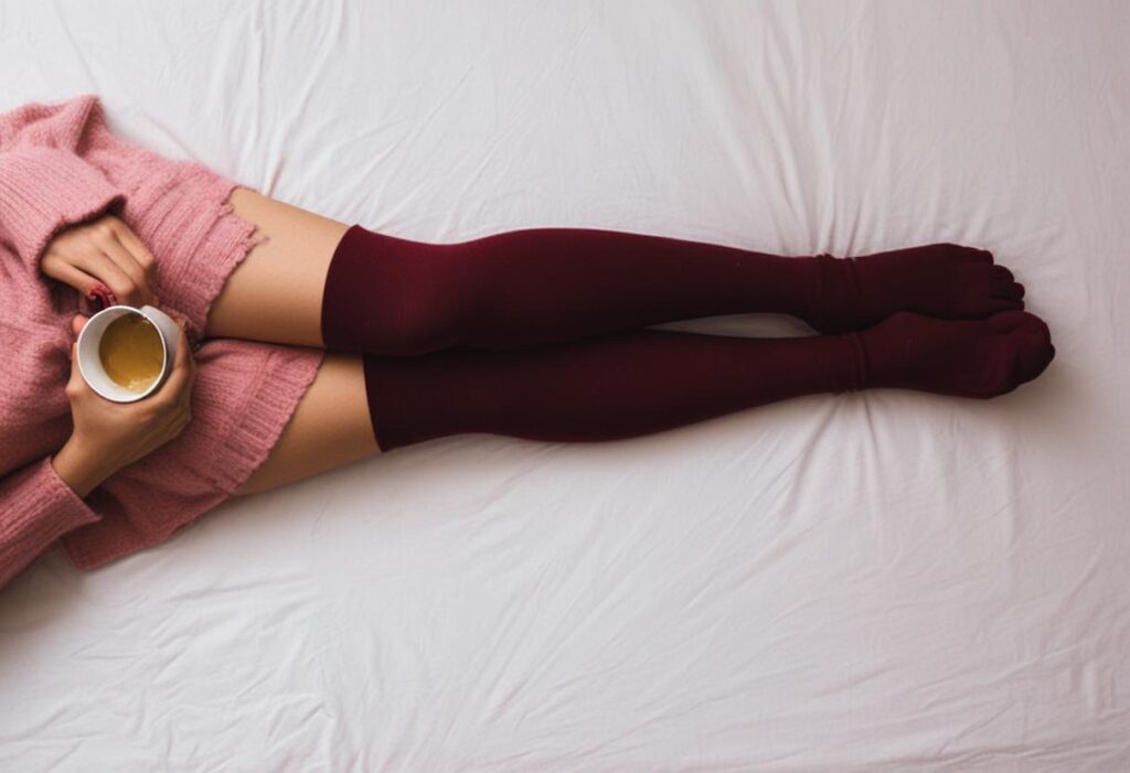 over-the-knee socks
